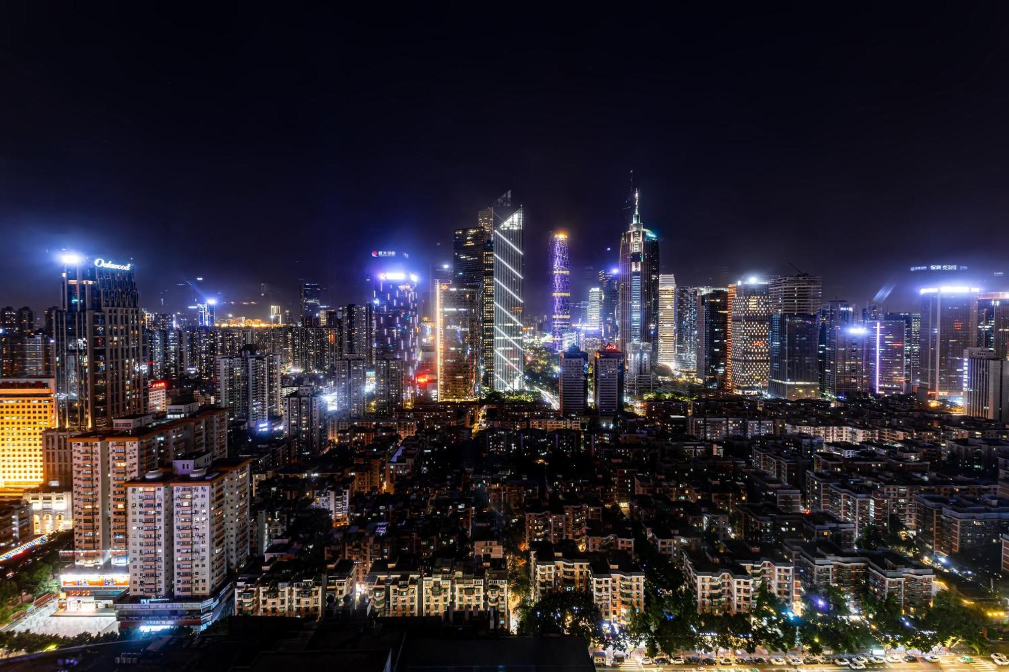 Waifiden Guangzhou Grand View Golden Palace Apartment - Free Shuttle Bus During The Canton Fair Екстериор снимка
