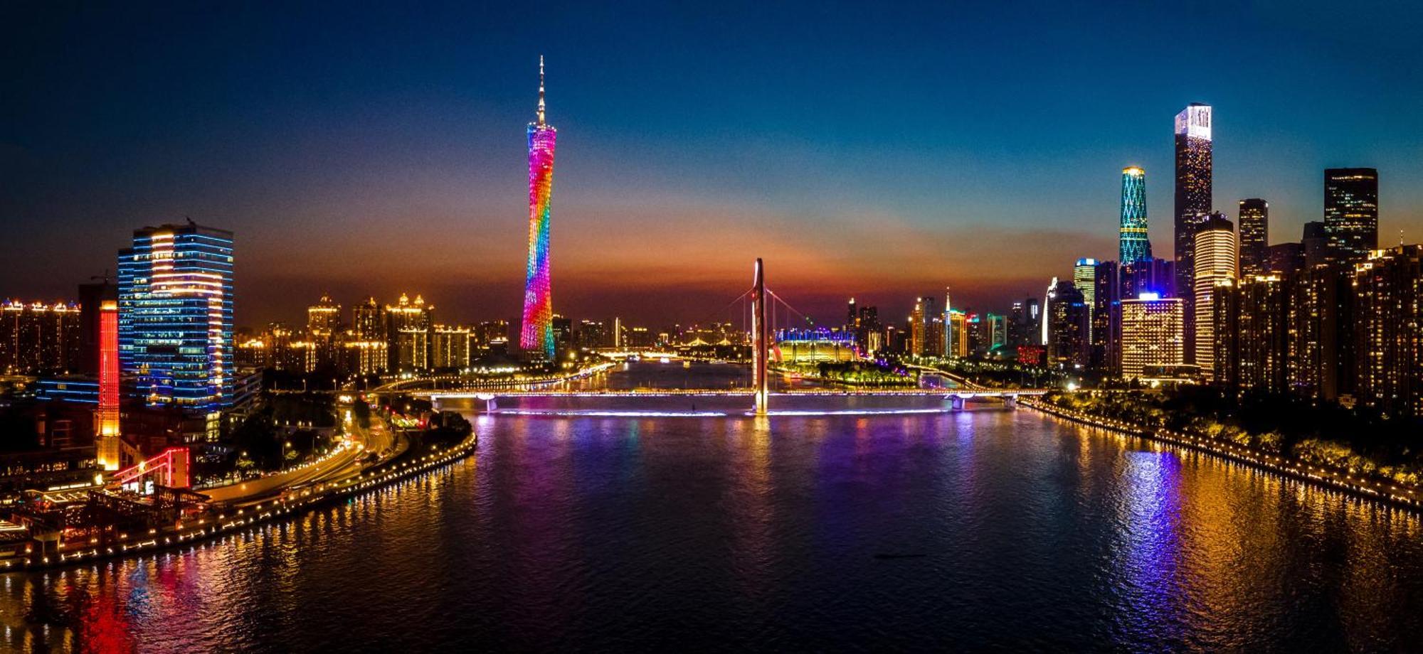 Waifiden Guangzhou Grand View Golden Palace Apartment - Free Shuttle Bus During The Canton Fair Екстериор снимка