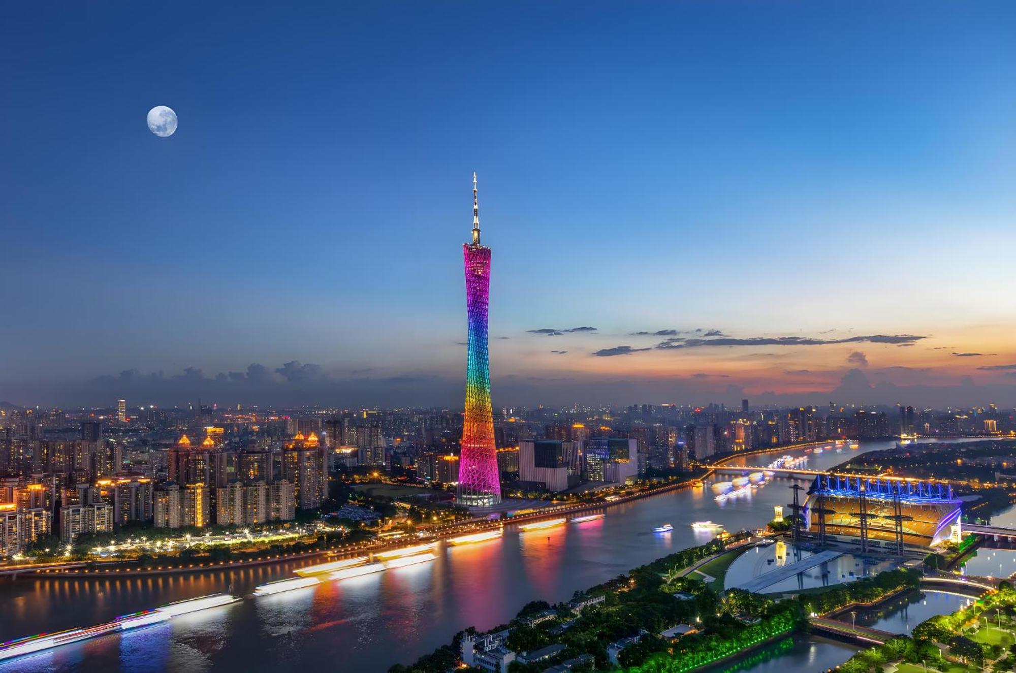 Waifiden Guangzhou Grand View Golden Palace Apartment - Free Shuttle Bus During The Canton Fair Екстериор снимка