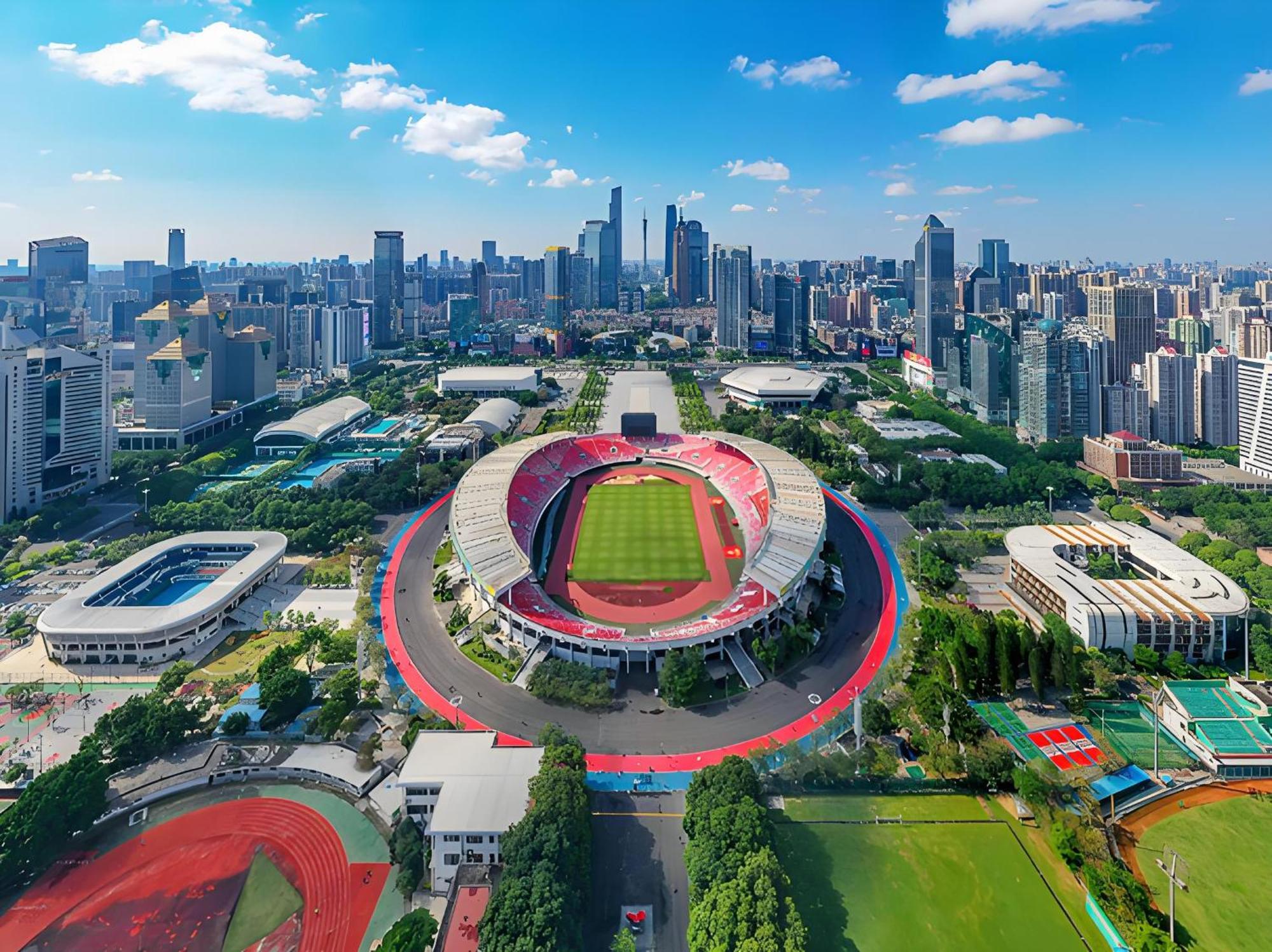 Waifiden Guangzhou Grand View Golden Palace Apartment - Free Shuttle Bus During The Canton Fair Екстериор снимка